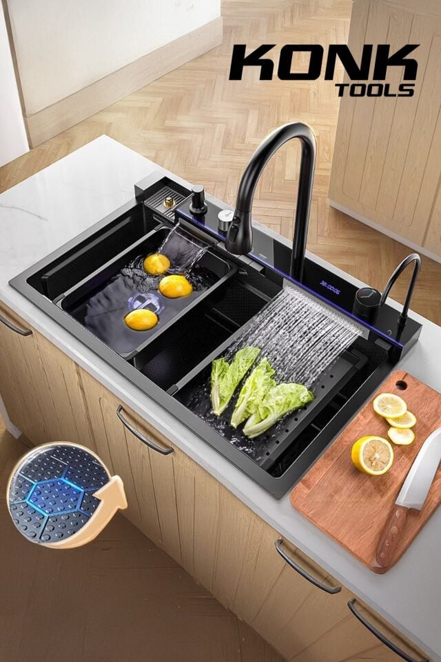 Lüx Dijital Akıllı Eviye Seti