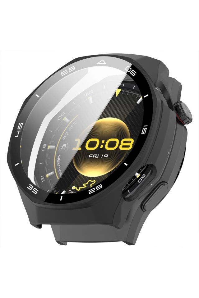 Huawei Watch GT6 Pro 46mm Kasa Uyumlu Kılıf Sert PC Kasa ve Ekran Koruyucu Kılıf