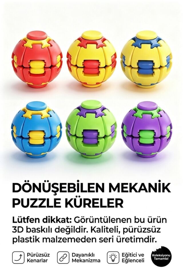 288 adet Orijinal Stres Çarkı Topu Spin Ball (3d Yazıcı Üretimi Değildir) – Karışık Renk 1 Koli